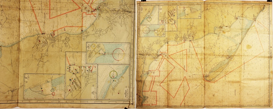 Odnawianie naprawa renowacja map planów szkiców