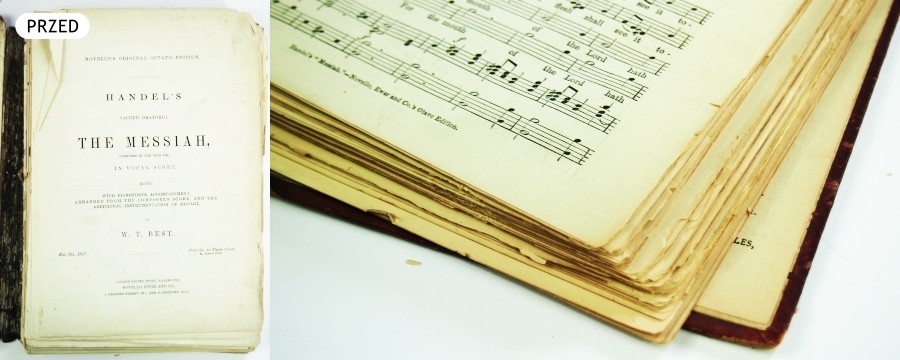 Reperowanie starych cennych książek