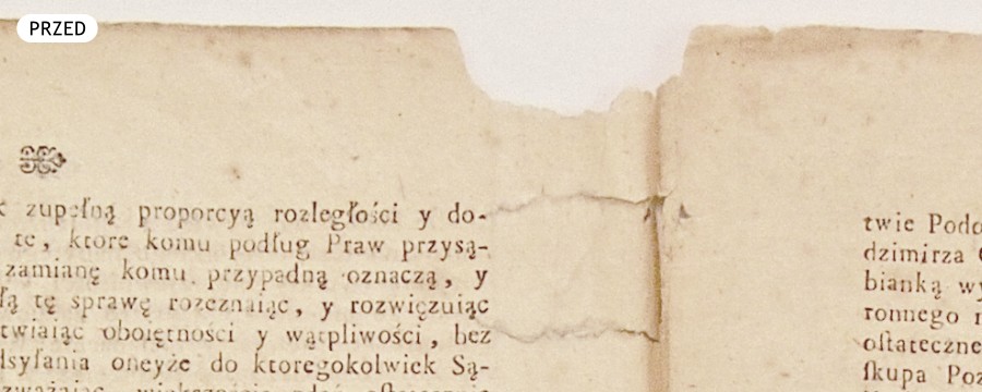 Reperowanie starych cennych książek