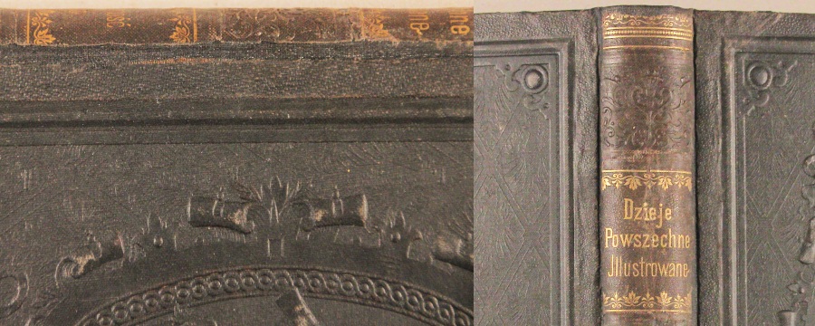 Renowacja okładek płóciennych